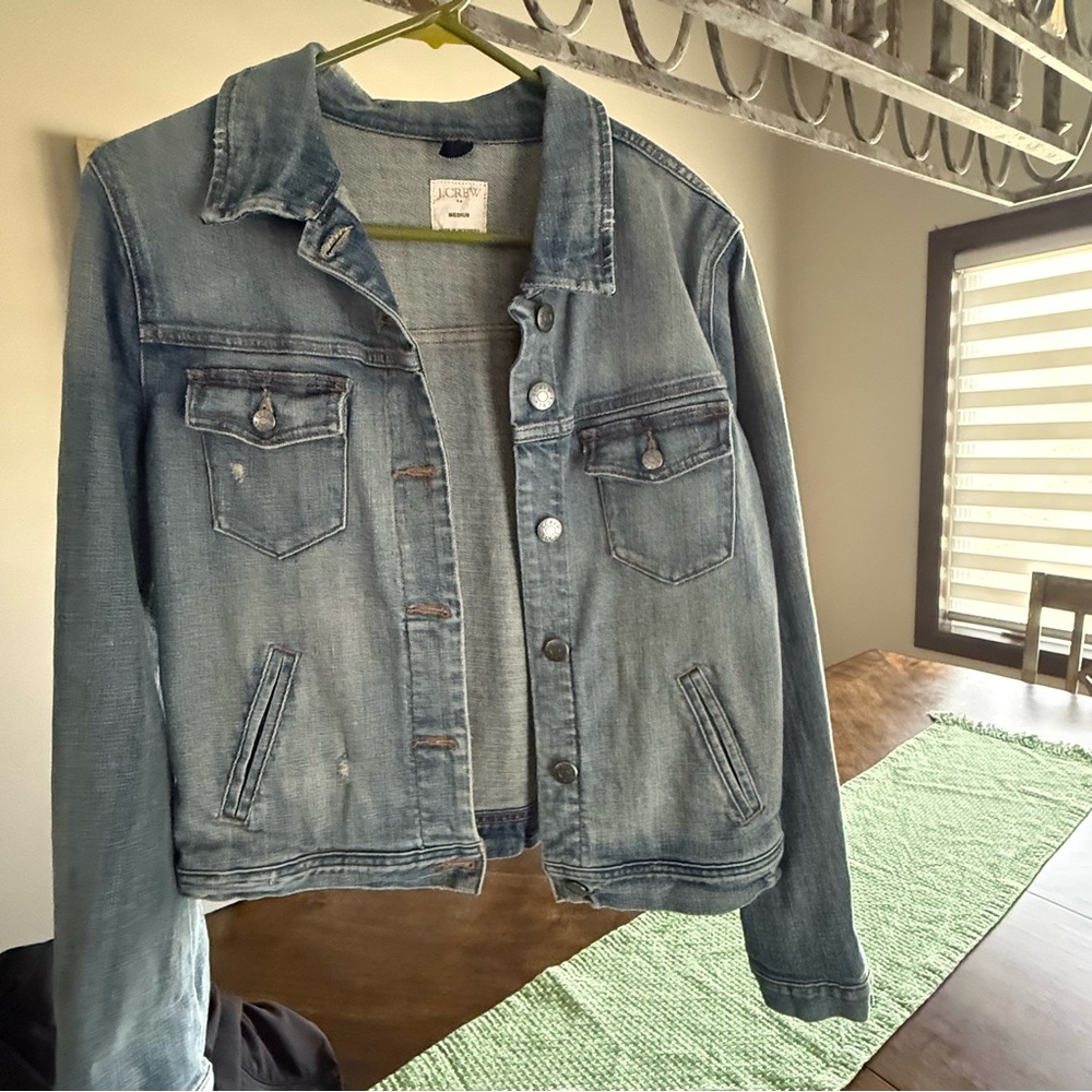 J. Crew Light Blue Denim Jacket
